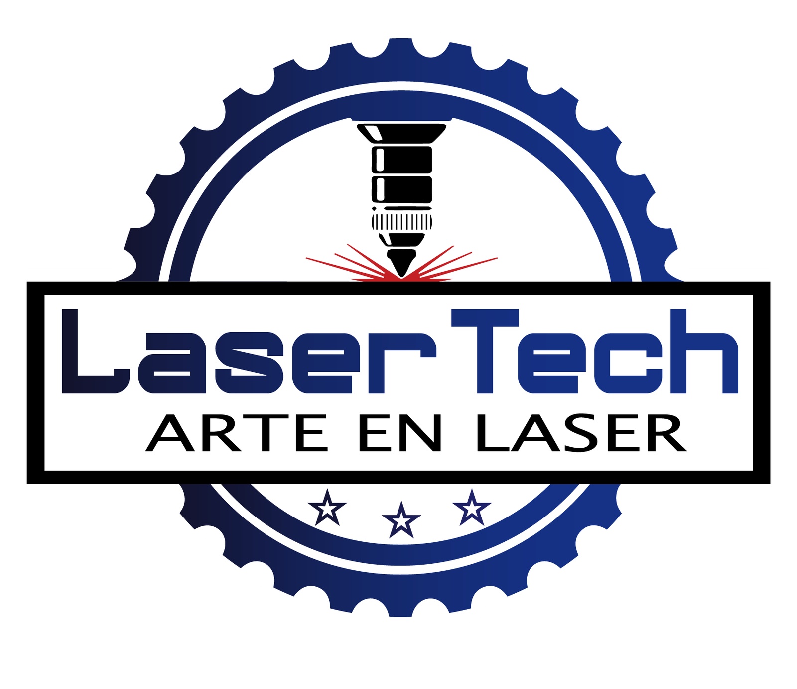 Logo sticker Lasertech